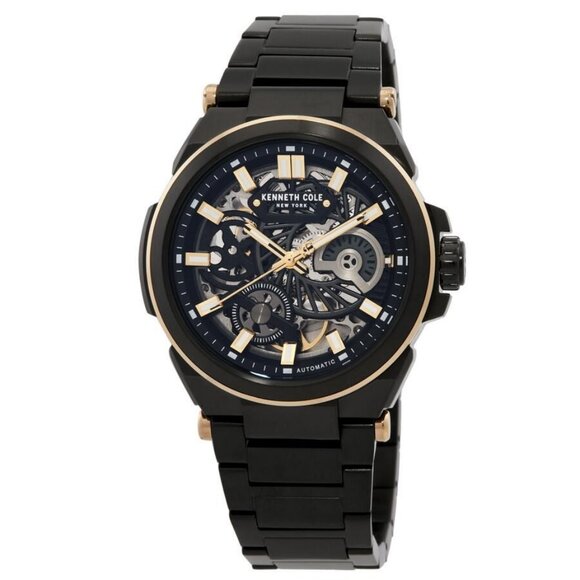 NWT Authentic Kenneth Cole New York Downtown Automatic Men's Watch - Picture 1 of 3